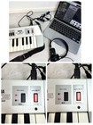 Yamaha Kx5 Shoulder Midi Controller Remote Keyboard Silver