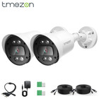 4pcs 4in1 1080p Outdoor Cctv Security Camera 100ft Night Vision Power Supply bnc