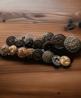 Assortment Of Pre Wwii Military  Boy Scout    A Pair Of 1860s Pod s Buttons