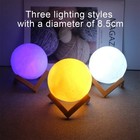 3d Moon Lamp Led Night Light Battery Powered Galaxy Desk Lamp Bedroom Decor