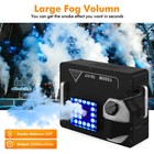 1500w Smoke Fog Led Rgb Dmx Vertical Spray Stage Light Fogger Effects Machine