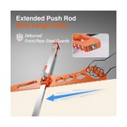 Drywall Cutting Tool  Foldable Hand Push Dual Positioning Drywall Cutter Tool   