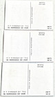 Set Of Three  3  1961 Israel Fdcs maximum Cards 13th Independence Day Flowers