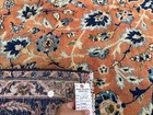 Old Vintage Oriental Rug 10x12 Handwoven Handmade Antique Muted Worn Blue 9x12