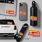 Fafo In-n-out Bumper Sticker Funny 2a Vinyl Decal Car Truck Toolbox Laptop New
