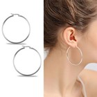 Stainless Steel Hoop Earrings Set Cute Huggie Earrings For Women 10mm-60mm Large