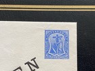 Montserrat 1903 2 1 2d Blue Postal Stationery Envelope Pse Specimen