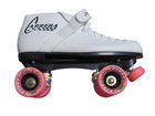 New Carrera Speed Skates White Leather 95a Hyper Wheels  105w 36104 Size 10