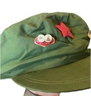 Vtg 70s-80s Chinese Shanghai Friend Store Military Red Star Hat Collectable Pins