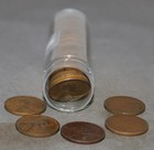 1937p Wheat Penny Roll Circulated With Readable Dates  50 Coins  Some Bu