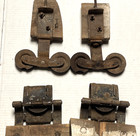 Primitive Barn Door Hardware Rollers