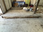 Antique 1778 Reclaimed American Chestnut Beam Live Edge Log 125   mantle History