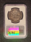 1907 S Us Philippines Silver Peso Ngc Certified Genuine War Salvage