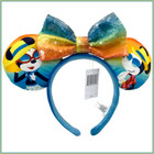 Disney  Parks Cruise Line Hat Headband Sequin Bow Minnie Ears Fancy Dress Gift