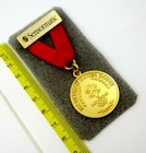  Xix Olympic Winter Games Salt Lake 2002 Sensormatic Brooch With Medal On Ribbon