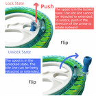 Professional Kite Reel Winder With Line Kite Handle Wheel  String Flying