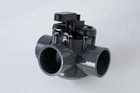 263028 For Three Port Diverter Valve With 2  Pvc Pipe - Grey Pentair