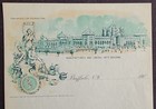 Orig 1901 Pan American Exposition Mftr lib Art Writing Paper  Am Expo Stationary
