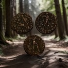 Lot Of 3 Genuine Ancient Roman Coins - Constantine Era 307-350 Ad - C00380