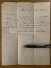 19th Century Original Handwritten Letter