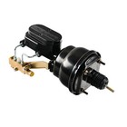 Universal Firewall Mount Power Brake Pedal 7  Dual Booster Master Disc disc Kit