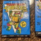 Vintage 1990 Topps Teenage Mutant Ninja Turtles 2nd Series Card Pack Lot Of 25