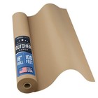 Brown Kraft Butcher Paper Roll 18 x100  - Food-grade For Bbq  Meat Wrapping   Sm