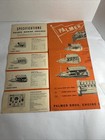 1950   s Palmer Engine Co  Marine Engines Catalog Brochure Boating Vintage Rare