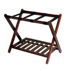 Rack Luggage Folding Suitcase Storage Stand Shelf Holder Shoe Wood Organizer Bag