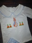 New Boutique Peter Rabbit Easter Bunny Boys Shorts Outfit Set