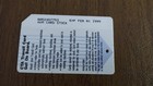 Cta Chicago Transit Authority Transit Card Expires In 1999 Various Dates