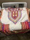 Dashiki Shirt Multi-color Traditional African Ethnic Print Unisex