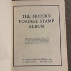 Modern Postage Stamp Album  Scott Publications 1940s With Stamps Unsearched