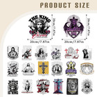 Jesus Christian Iron On Transfers - 20 Sheets Bible Verse Dtf Ready To Press Hea