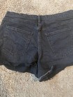 Universal Thread Shorts Womens Size 14 32 Black Denim Cut Off High-rise Shortie
