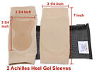 Crs Cross Achilles Heel Gel Sleeve Pair  2 Sleeves  Padded Heel Sock