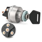4-position Universal Ignition Key Switch Acc off ign start   Designed For