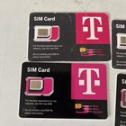 4 T-mobile Trio Sim Card Triple Cut Mini   Micro   Nano     Gsm 5g 4g Lte 10 Total