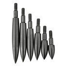 12pcs Archery Arrowheads Broadheads 100-350gr Tips Shooting Bow Hunting Target