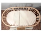 Stokke Sleepi V3 Oval Naturepedic Organic Breathable Oval Crib Mattress Stokke 