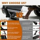 10000lbs 10  Hitch Receiver Extension Riser  10 Inch Drop With 2 Inch Receiver