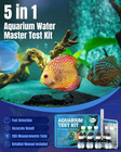 Pawfly 5 In 1 Aquarium Water Master Test Kit  Aquarium Water Test Kit Fish Tank 