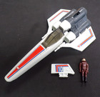 Vintage 1978 Colonial Viper Battlestar Galactica Mattel 100  Complete Box Pilot
