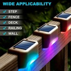 4 8 12 16 20pcs Solar Led Deck Lights Waterproof Steps Light For Stairs Fence