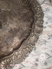 Vintage Footed Tray  Silver Plate Epca Old English