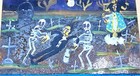 Ex-voto Thanks For Saving Me From Death From Drinking Mexican Tin Art Retablo
