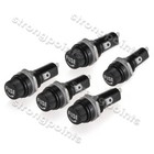 5pcs Set Safety Panel Mount Fuse Holder 5x20mm 10a 250v Ac 15a 125v Ac M New