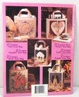 Vtg 90s Annie s Attic Plastic Canvas Victorian Tote Bags  87k25 Pattern Leaflet