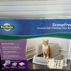 Petsafe Scoopfree   Covered Self Cleaning Cat Litter Box Automatic 15lb Cat Read