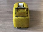 Vintage Mid-century Yellow Flower Power Scotch Tape Desk Dispenser Massive Solid